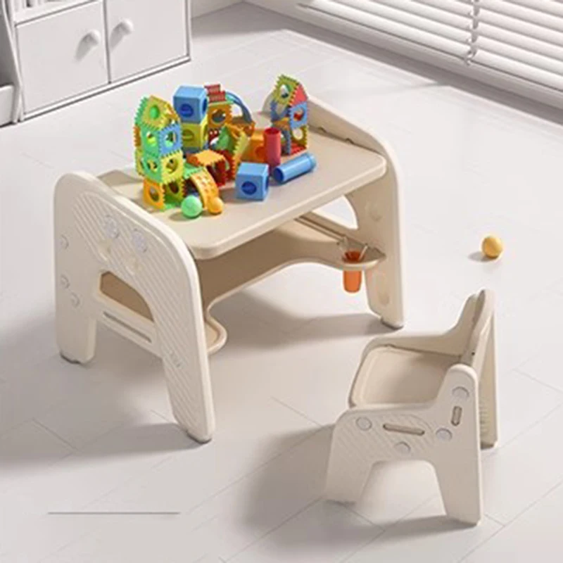 Set kamar anak-anak kursi meja belajar anak-anak meja belajar perlengkapan anak perempuan Mesa Y Silla Infantil furnitur taman kanak-kanak