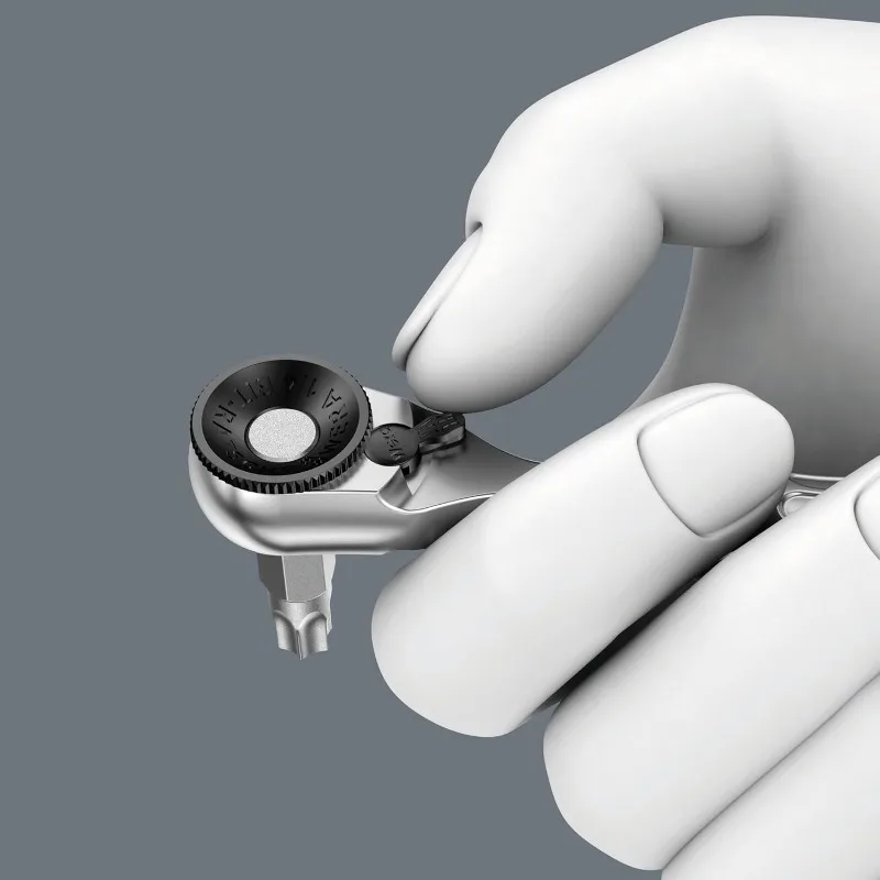 Set di cricchetti Check Plus Bit con prese - Metrico