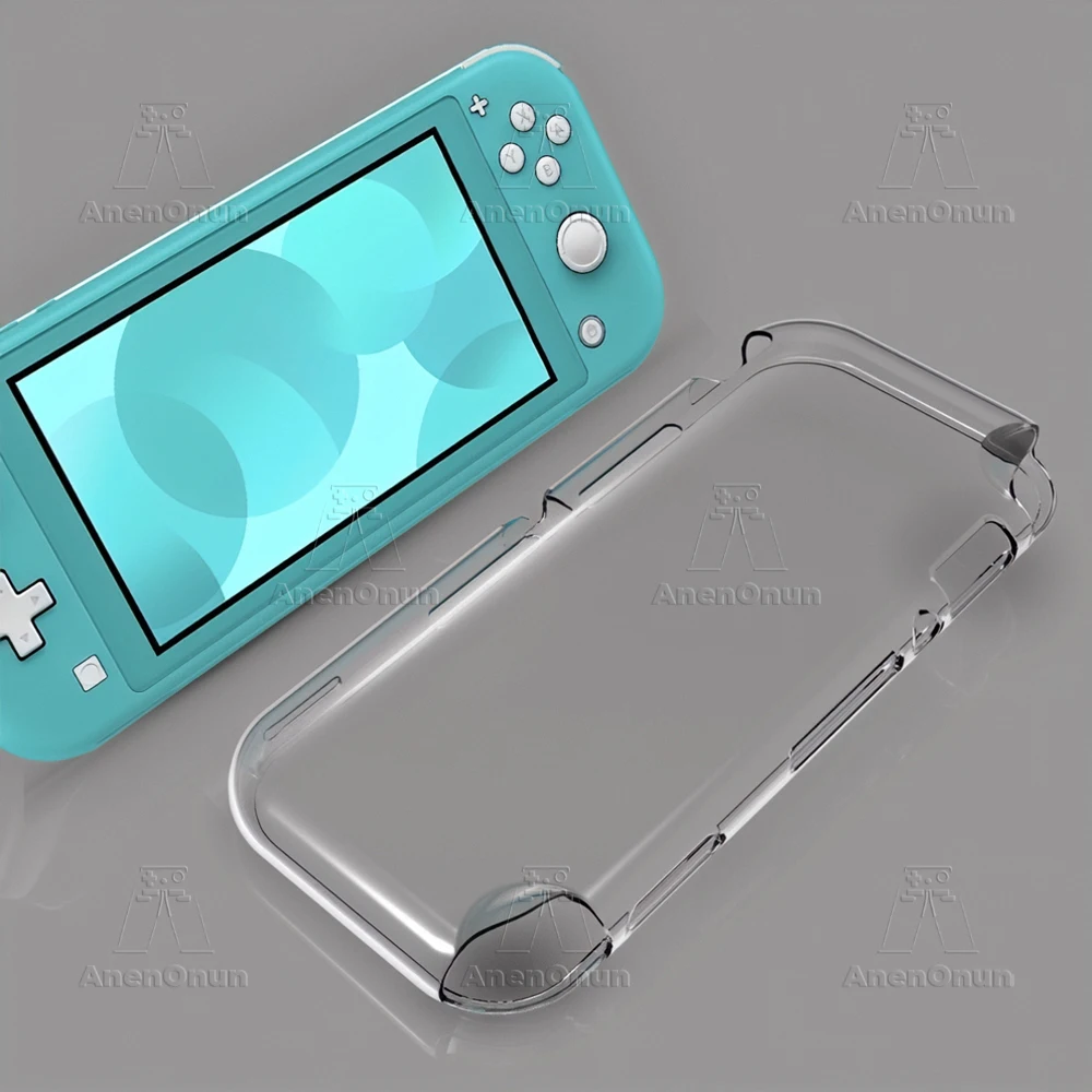 Transparent TPU Protective Case for Switch Lite Shockproof Anti-Scratch Anti-Slip Semi-Wrap Cover Skin Crystal Clear Soft Shell view 4