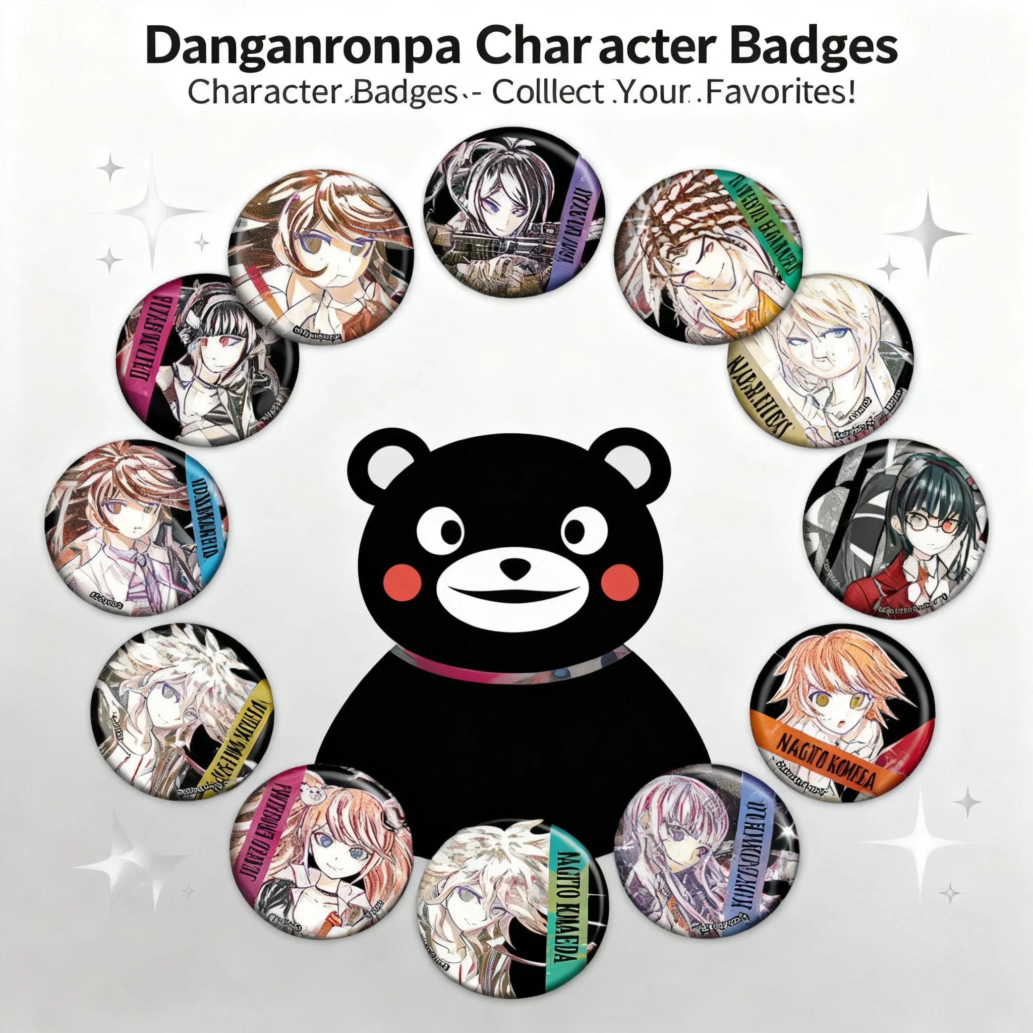 

Danganronpa Anime Game Badges Anime Merchandise Gifts Pins Not Keychains Posters Wall Art Decor Collectibles Cosplay Accessories