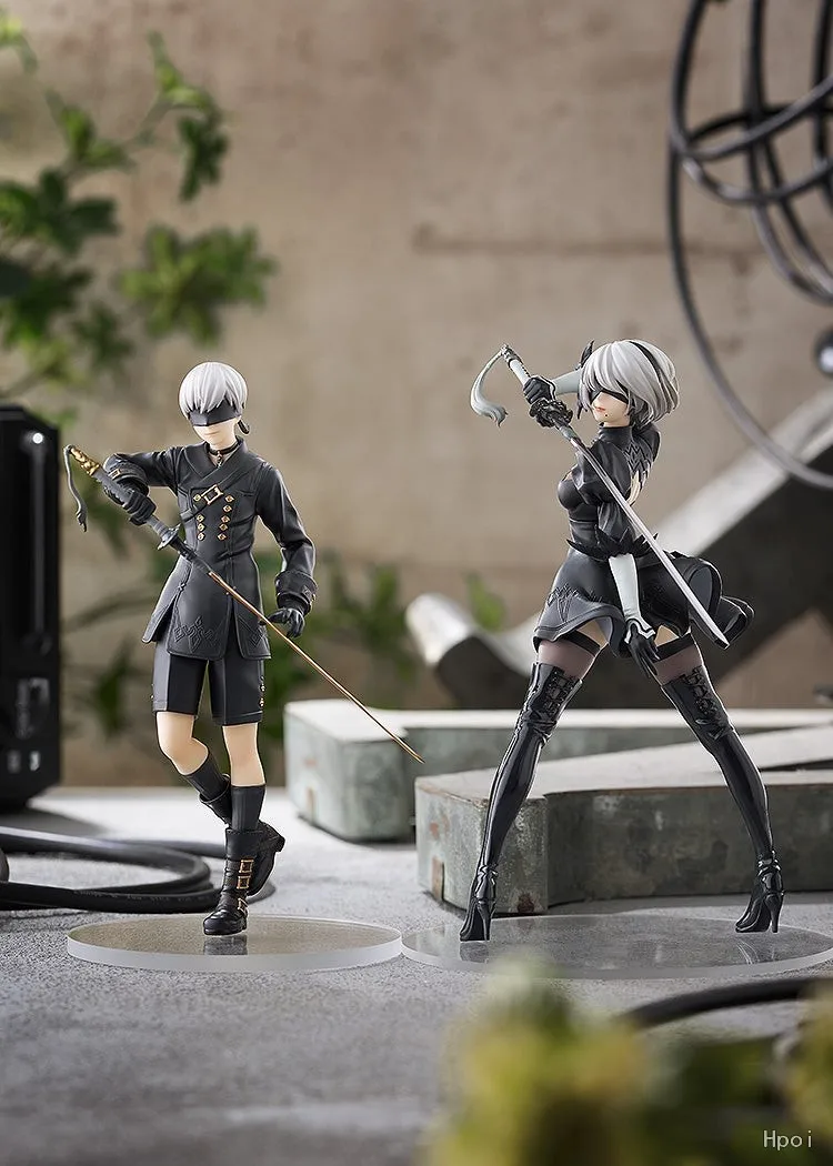 18CM 2B Anime Game NieR: Automaten Figuur YoRHa Nr. 2-type B animatiemodel speelgoed geschenken collectie desktop decoratie ornamenten