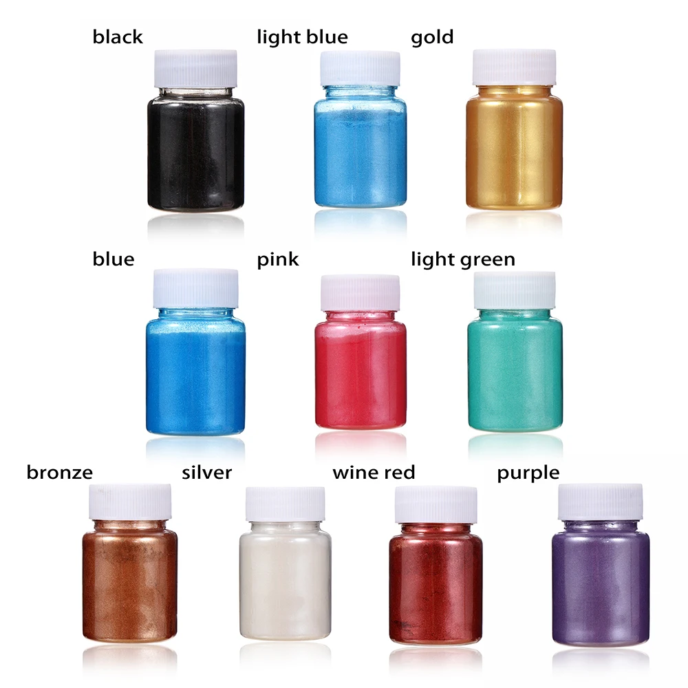 15g/Bottle Gold And Silver Dye Glitter Powder Mousse Cake Macaron Chocolate Confectionery Pastry Baking Cake Decoration