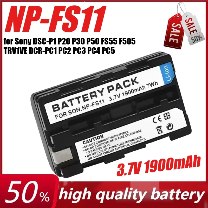 3.7V 1900Mah Np-Fs1… - image