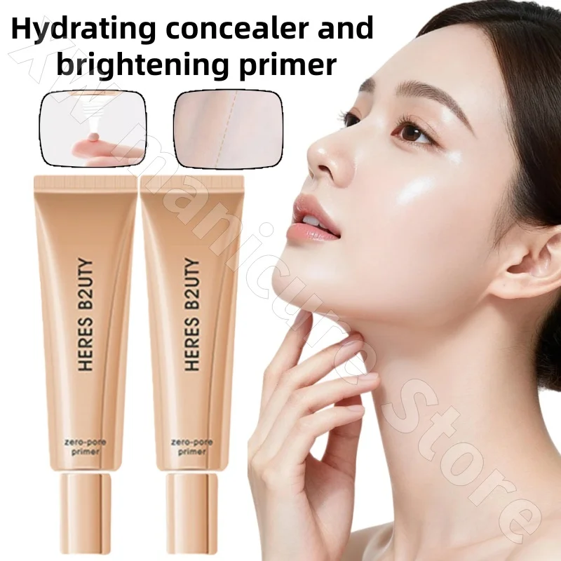 Herisse Makeup Primer Isolating Moisturizing Concealer Brightening Primer Oil Control Moisturizing Lasting Makeup 30ml