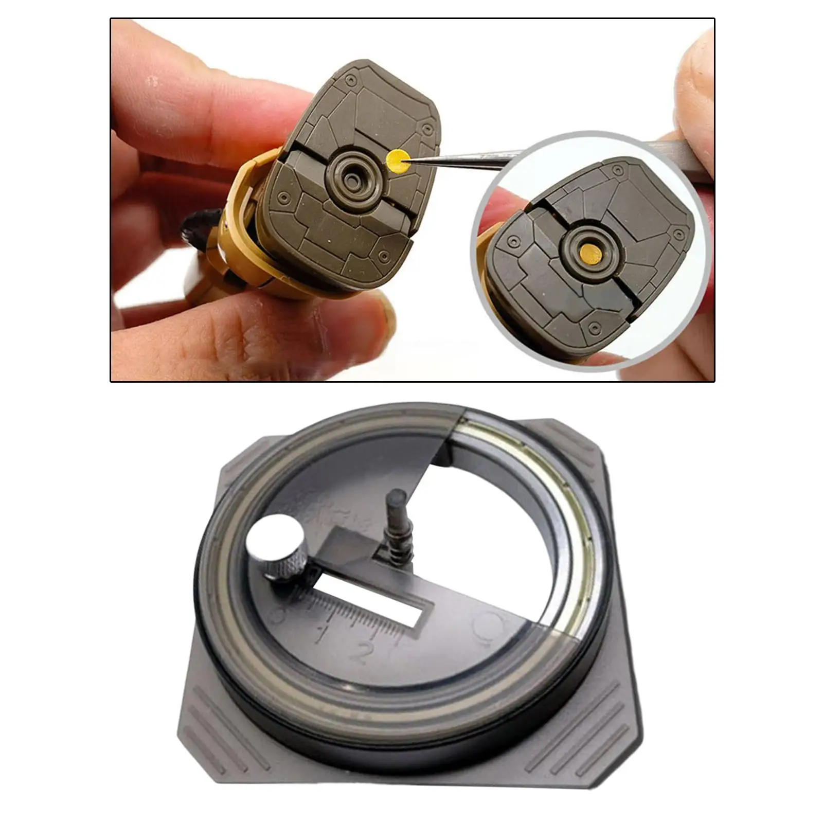 Precision Round Cutter for Model Hobby Tools - Enhanced Accuracy for DIY Crafts