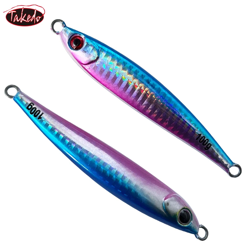 TAKEDO RX01 Señuelo Jigging Metal Luminoso para Agua Salada - imagen 2