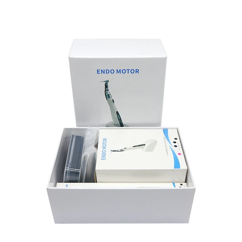 Dental Wireless Endo Motor Smart With LED Lamp 16:1 Standard Contra Angle Low Speed Handpiece Dentistry Endodontic Instrument