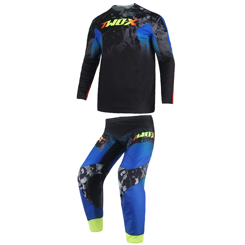 

Two-X MX ATV Jersey Pants Combo 180 360 Gear Set Motocross Dirt Bike BMX UTV Enduro Cycling Suit