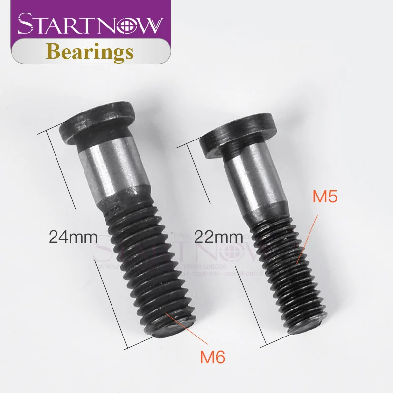 Startnow SG15 SG20 U Deep Groove Ball Bearings U Groove Guide Wheel With M5 M6 Fixing Screws Eccentric Wheel For Linear Rail
