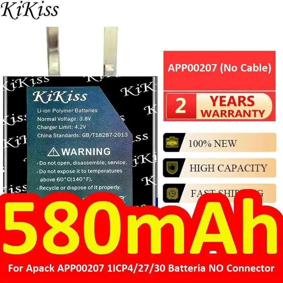 

Для Apack APP00207 1ICP4 27 30 аккумулятор без соединительного кабеля, аккумулятор высокой совместимости, 580 мАч