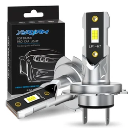 XSTORM H7 LED Bulb Headlight Kit Mini Wireless 60W 20000LM 6500K CSP for Car Headlamp 12V White Auto Diode Lamps H7 Fanless Led