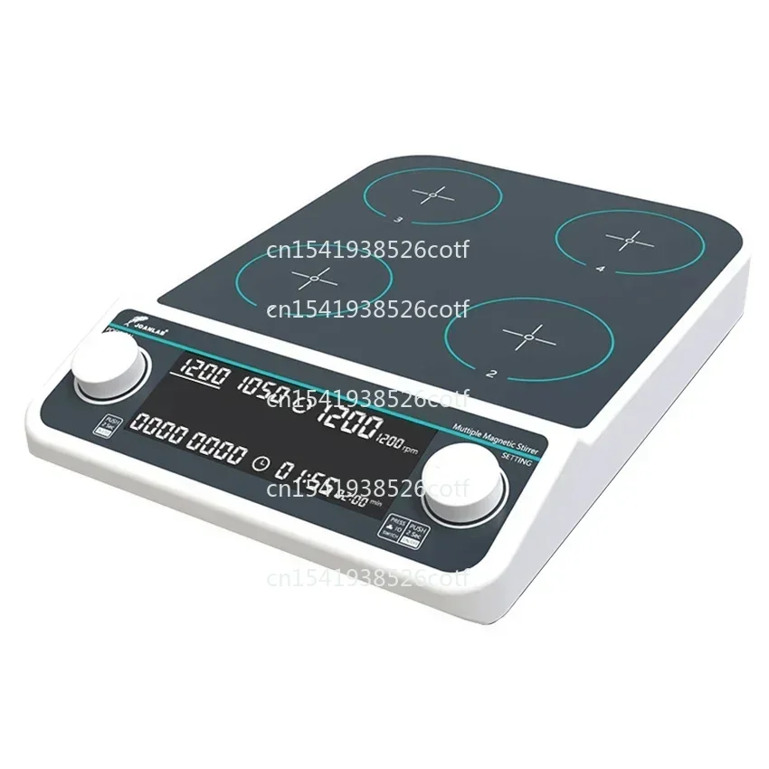 

Stirrer Laboratory LCD Digital Display Magnetic Mixer MMS4pro Multi-Position 1500rpm 4*500ml Electric