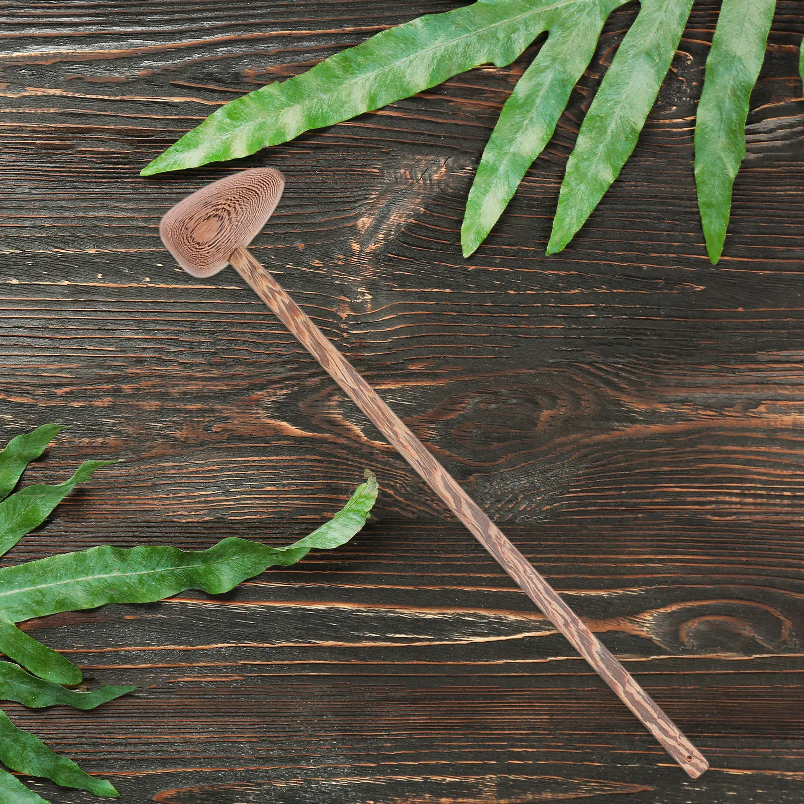 1Pcs Wooden Massage Hammer Small RAM Horn Design Back Massager for Shoulder Neck Muscle Relief Home Use Body Massager Health