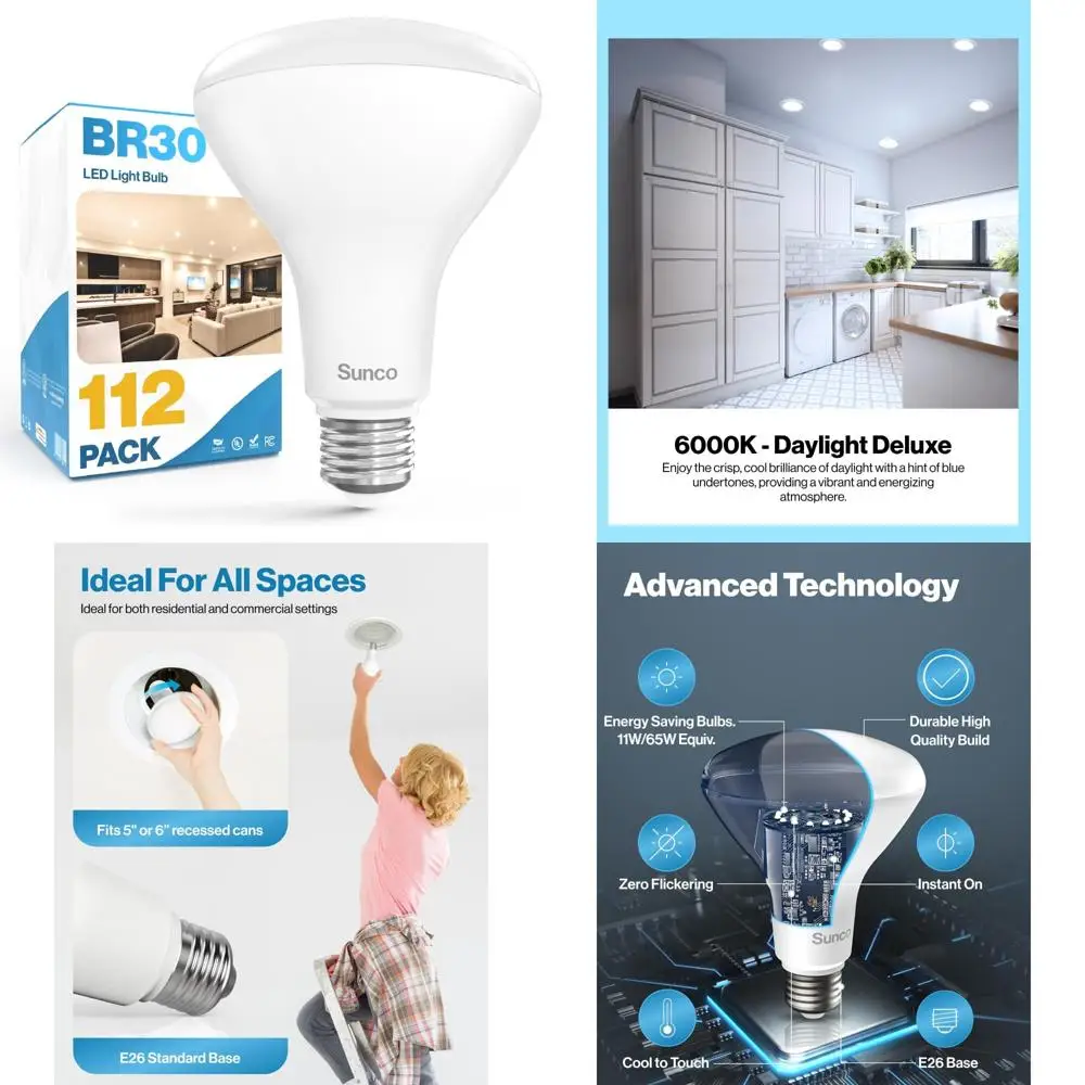 Led BR30 Light Bulb…