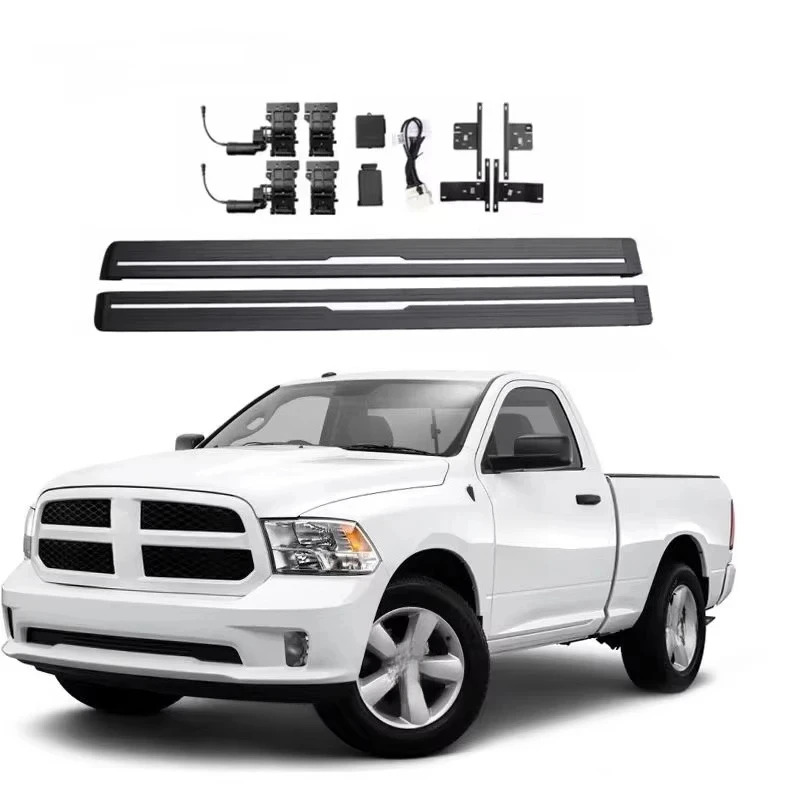 

Factory of automatic retractable side steps 2019-2021 Ram 1500 models, made of aluminum alloy.