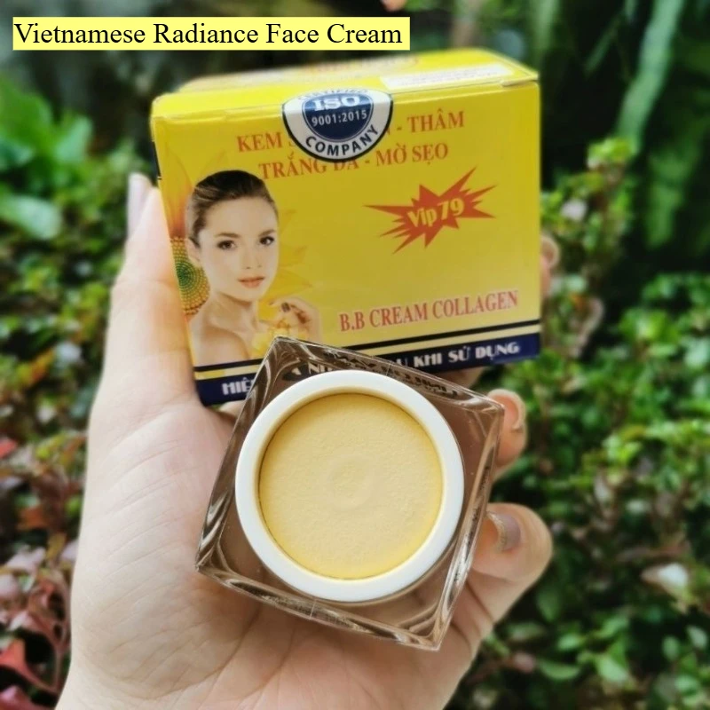 Vietnamese Radiance Face Cream - Visibly Evens Skin Tone & Reduces Dark Spots, Improves Clarity for a Brighter Smooth Complexion