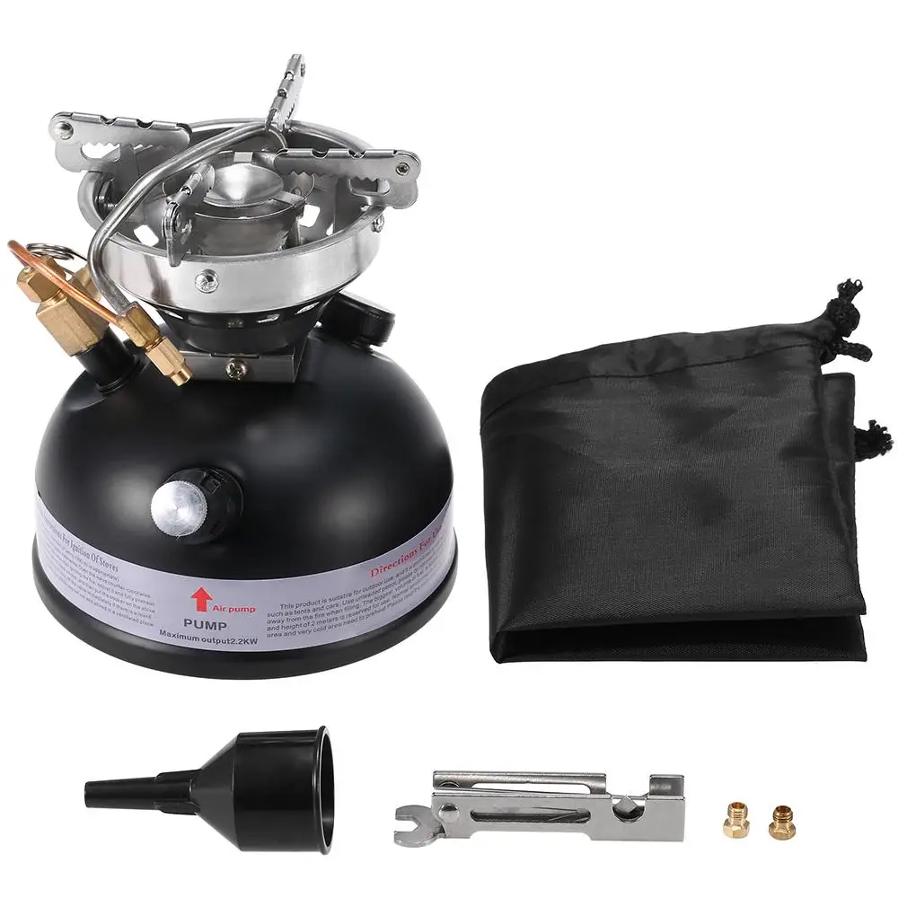 Outdoor Stove Burners Camping Gas Stove Camping Picnic Multi Liquid Fuel Burner Stove Portable Windproof Outdoor Cooking Cooker