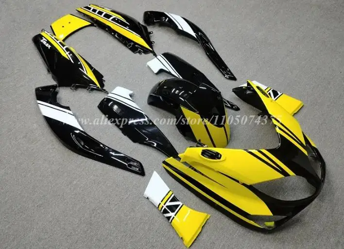 New Style ABS Fairing Kit Fit For YAMAHA TMAX 500 01 02 03 04 05 06 07 2001 2002 2003 2004 2005 2006 2007 Custom Yellow White