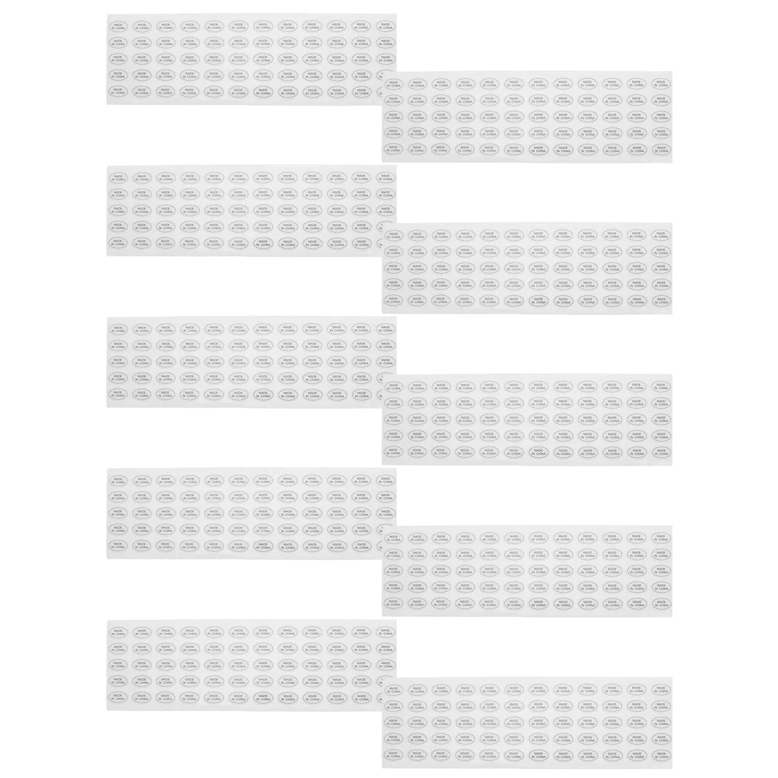 

1200 Pcs China Product Label Oil-proof Food Packaging Stickers English Labels for Printer Kitchen