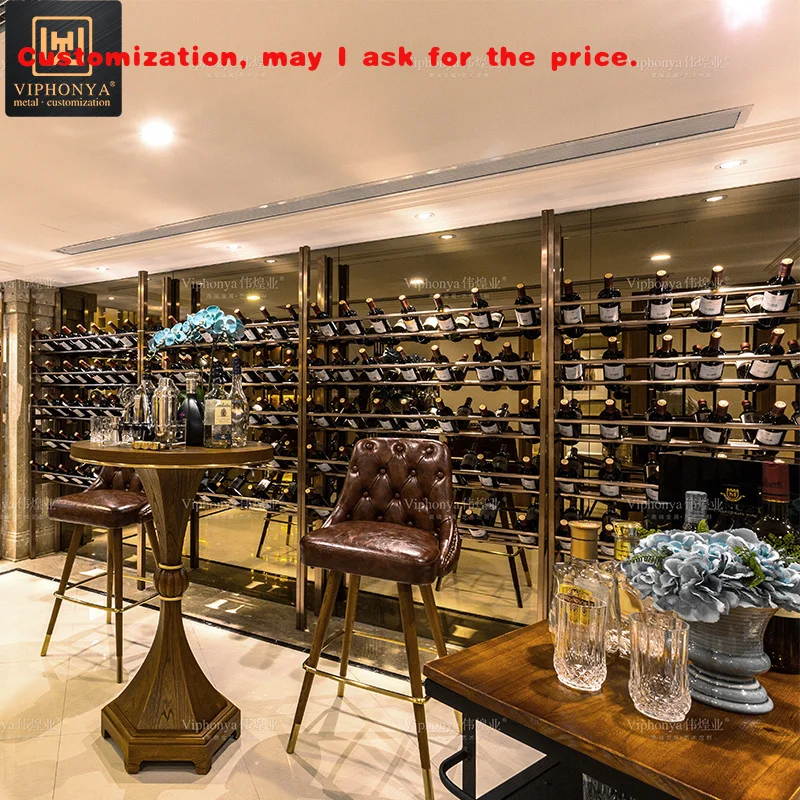 

на заказ. Роскошный металлический винный шкаф. Высококачественный винный шкаф. Подходит для гостиничного шкафа. Бар. Гостиная.
