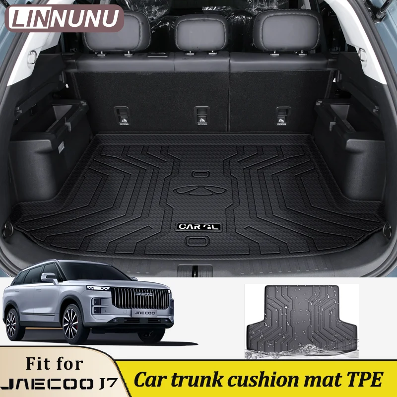 

LINNUNU Fit for jaecoo j7 accessories 2025 Car trunk cushion mat floor TPE chery explore tansuo 06 2024 2023 Rubber Pads cover