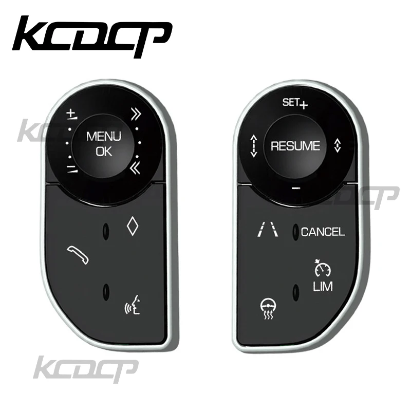 Steering Wheel Key Control Switch Touch Button Replacement For Land Rover Range Rover Sport Discovery 5 L405 L494 LR5