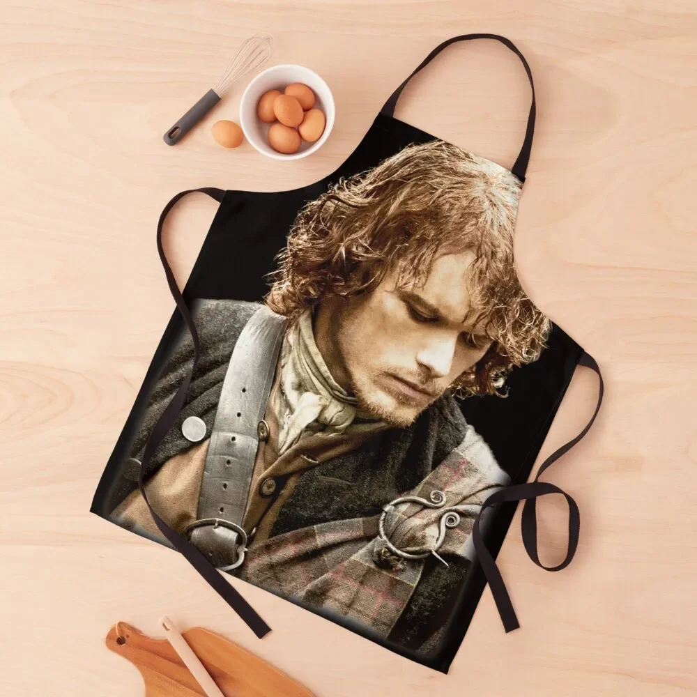 

Jamie Fraser Apron For Women Kitchen nail tech supplies for home useful pieces Barber Apron