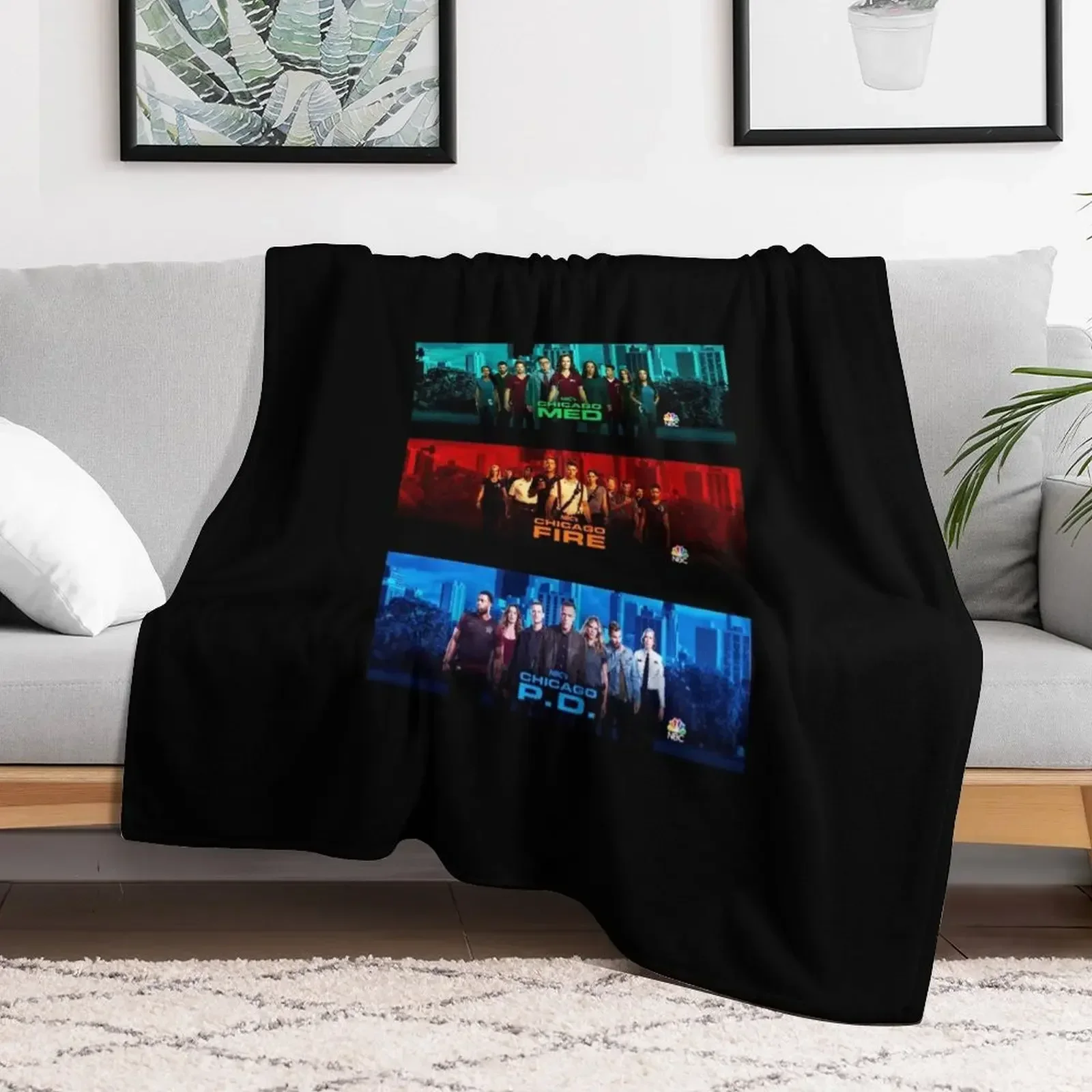 

Chicago pd fire med Throw Blanket For Baby Summer Beddings Blankets