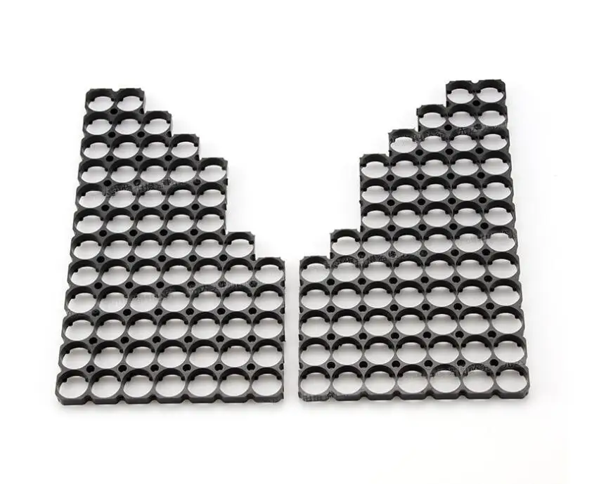 

MasterFire 20pcs/lot 7*12 Cell 18650 Batteries Spacer Radiating Shell Plastic Heat Holder Bracket Battery Storage Box Brackets