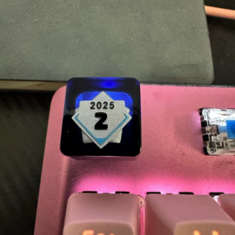 Csgo HLTV Tournament Top Players Resin Keycaps OEM Profile Customized Keyboard Caps for Game Mechanical Keyboard Accessories