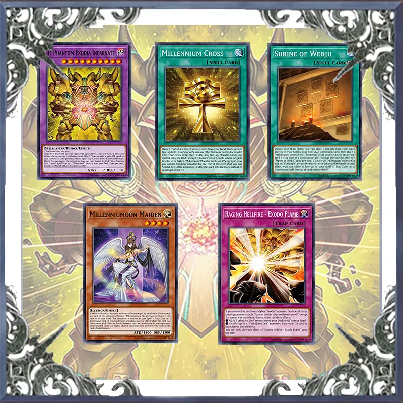 70 PCS Millennium Yugioh Card Game Deck Easy Play Not Original Master Duel DIY Deck MD The Phantom Exodia Incarnate Not Original - AliExpress 26 70 PCS Millennium Yugioh Card Game Deck Easy Play Not Original Master Duel DIY Deck MD The Phantom Exodia Incarnate Not Original - AliExpress 26