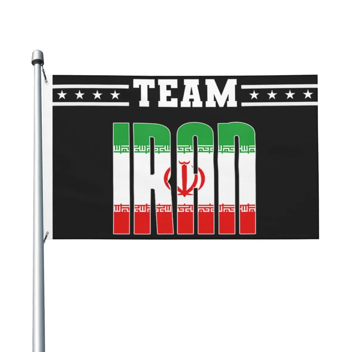 Patriotic Iranian Flag Team Iran Flag Hanging Banner For Indoor Outdoor Decor 3x5 ft Funny Flags