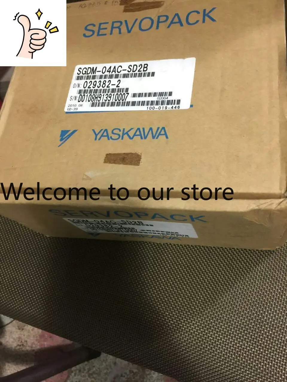 SGDM-04AC-SD2B New Original Yaskawa Servo Driver, Sufficient In Stock, Can Debug Parameters