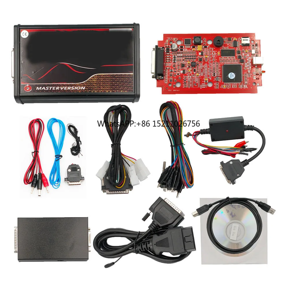 High Quality Red Board KESS V2 V5.017 V2.80  Online Version Ecu Tuning Programmer Programming Tool