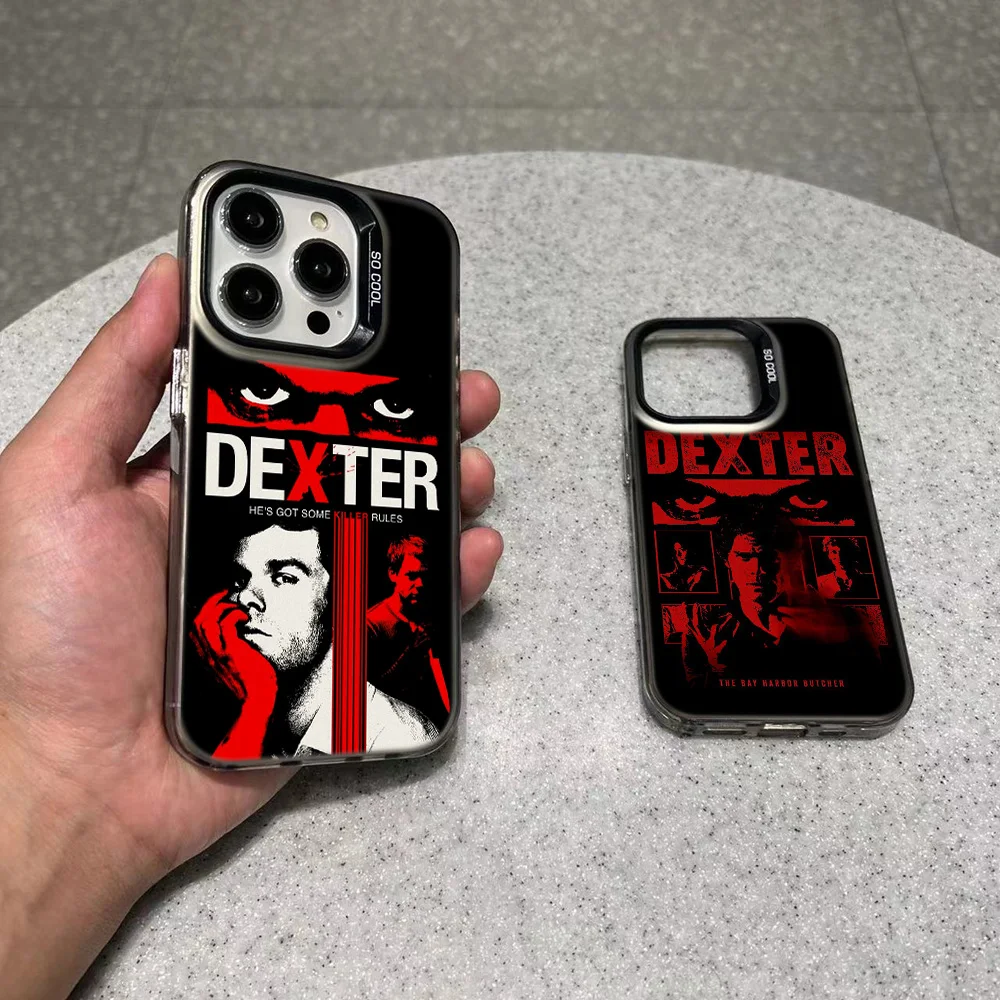 Dexter morgan capa de telefone para samsung galaxy a17 a07 a16 a06 a35 a55 a25 a05s a15 a56 a54 a36 a34 a24 a26 a04 4g 5g capa fosca