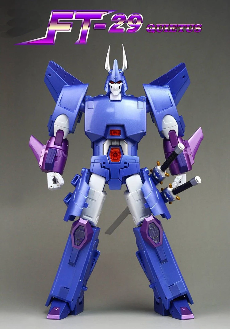 Fanstoys Quietus FT29 FT-29 FT-29T FT29T G1 Transformation Cyclonus Mp Scale Action Figure Robot Collection Deformed Toy