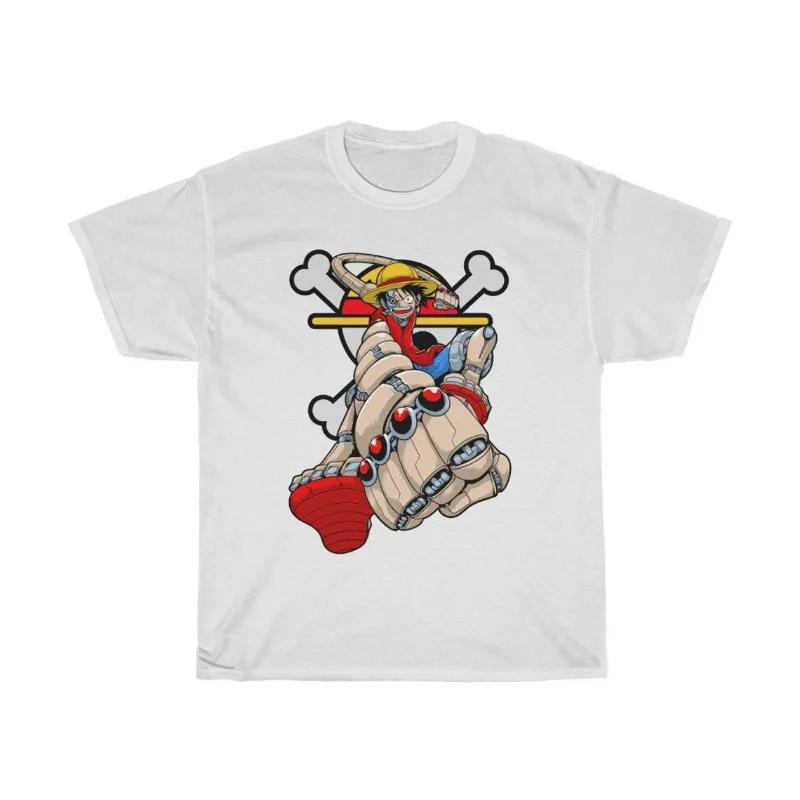 One Piece Anime Zoro Rufy Graphic T Shirt Estate Cotone da uomo Donna Tee Streetwear Tendenza casual Manica corta Coppia Hip Hop Top