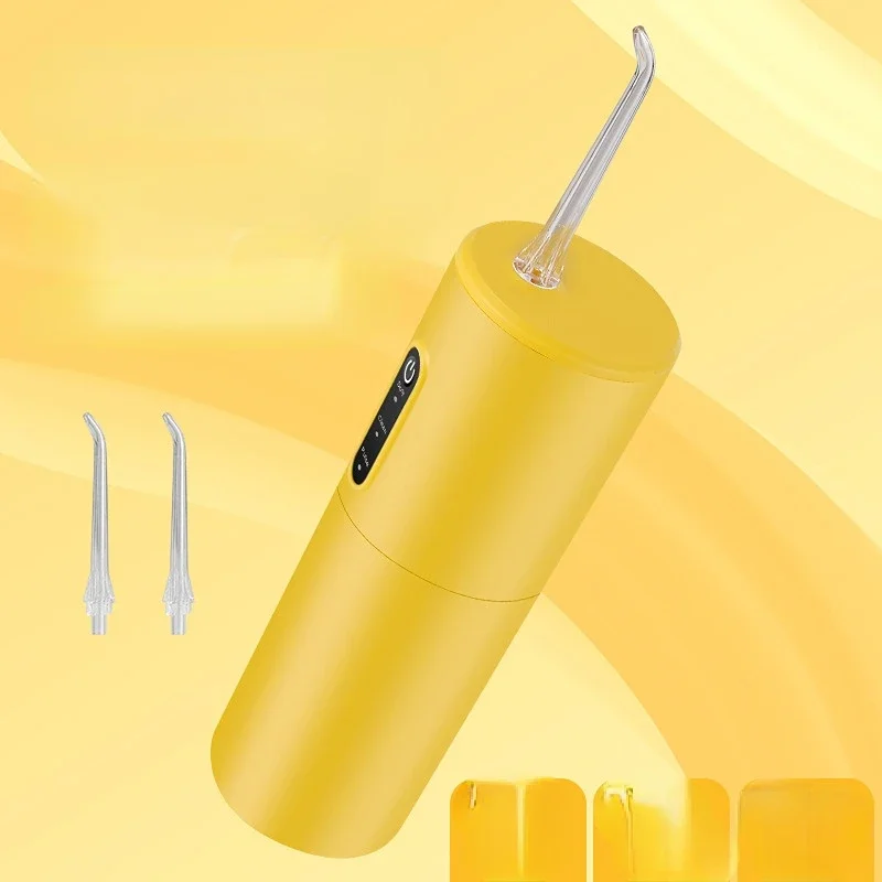 New Electric Tooth Cleaner Oral Irrigator Rechargeable Water Jet Tooth Cleaner Whitening Dental Floss Bathroom Accessories image 2
