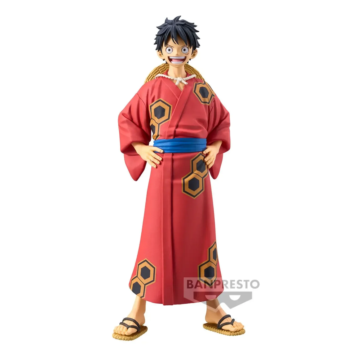 Bandai Banpresto Anime originale One Piece Monkey D. Rufy Yukata Anime Action Figure Toy Gift Model Collection Regali di festa