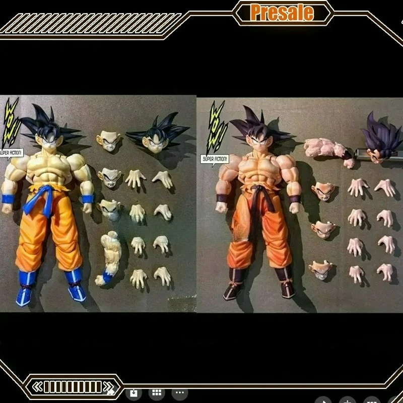 

New-Hot Wow Super Action Studio Anime Dragon Ball Figure 1/12 Kaiouken Son Goku Action Figurine Collect Goku Model Toys in stock