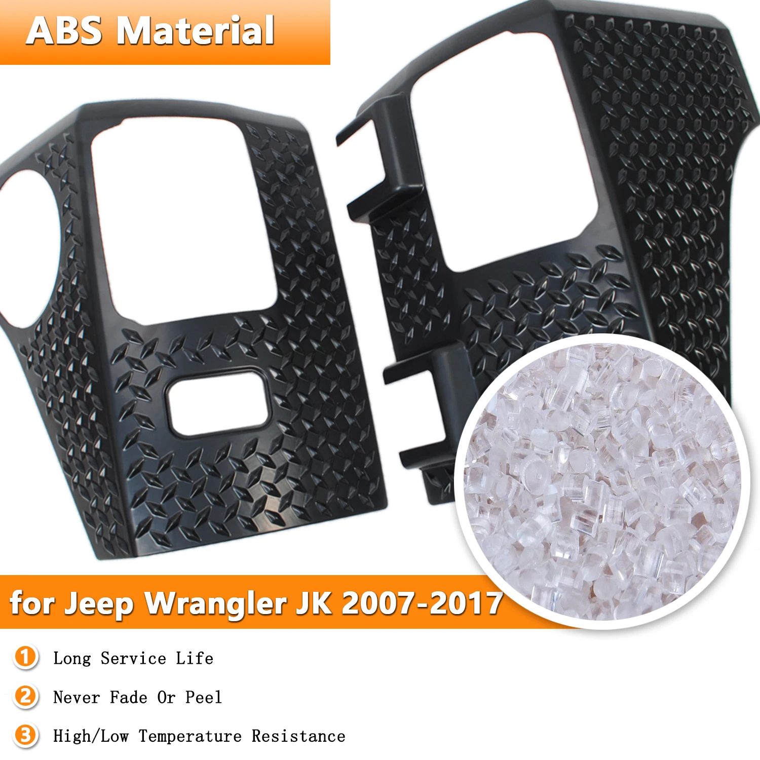 Car Tail Light Wrap Angle Decoration Tail Light Guard Cover for Jeep Wrangler JK JKU 2007-2017 2/4 Doors Exterior Accessories