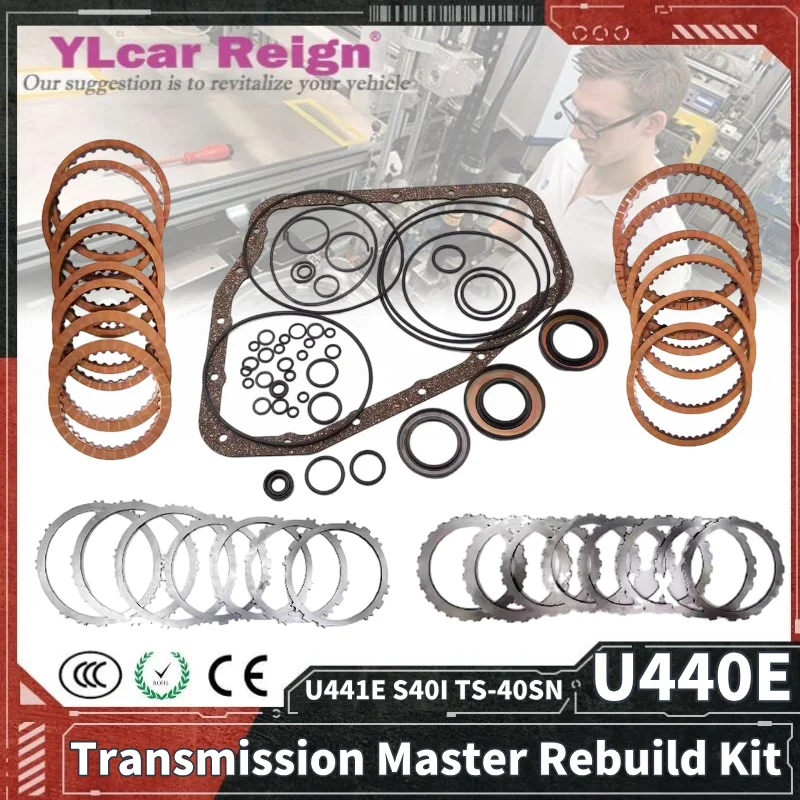 

U440E U441E Auto Transmission Master Overhaul Repair kit Friction Plates Rebuild Kit For Toyota YARiS L MG ZS GT Changan CS35