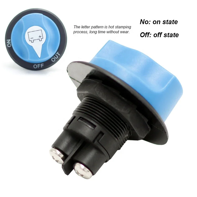 50A بطارية السيارة قطع الطاقة التبديل المعزل الروتاري مفتاح فصل لسيارة دراجة نارية قارب شاحنة RV اكسسوارات السيارات #5