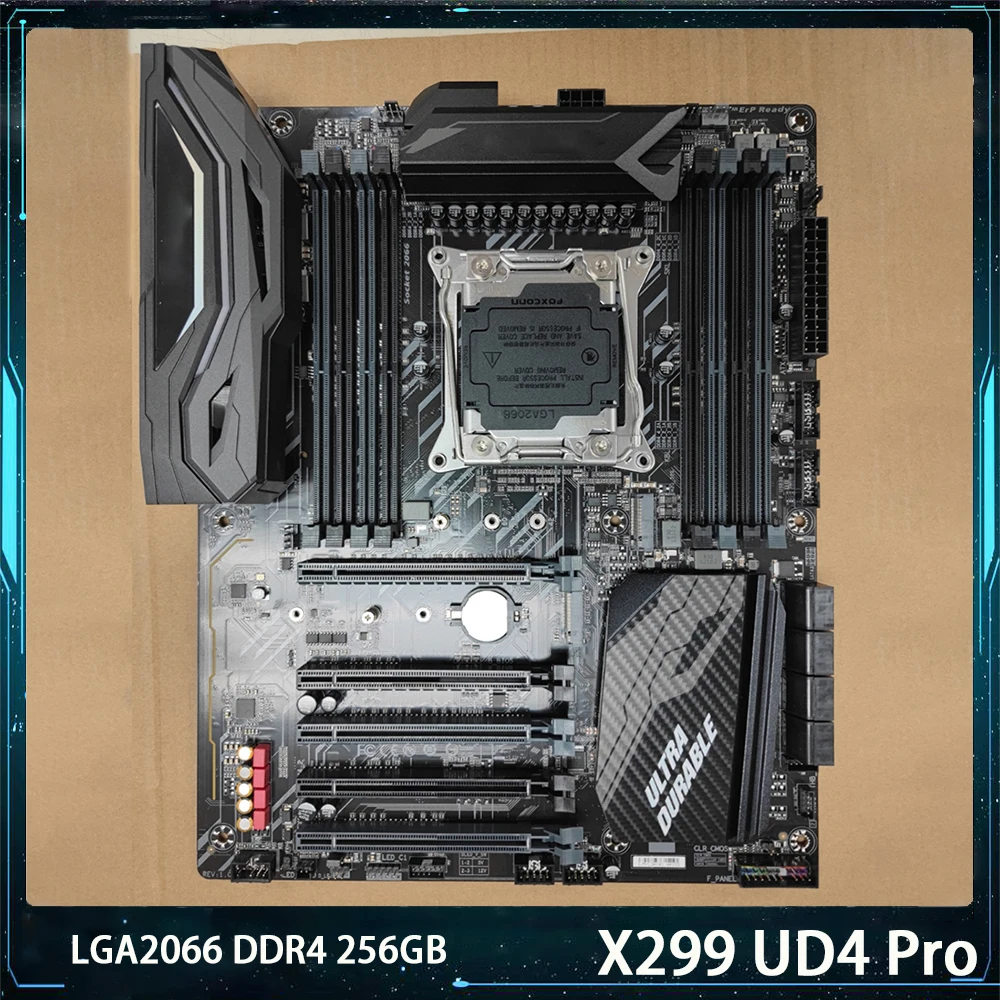GA X299 UD4 Pro X299 Motherboard For Gigabyte LGA2066 DDR4 256GB PCI-E 3.0 ATX