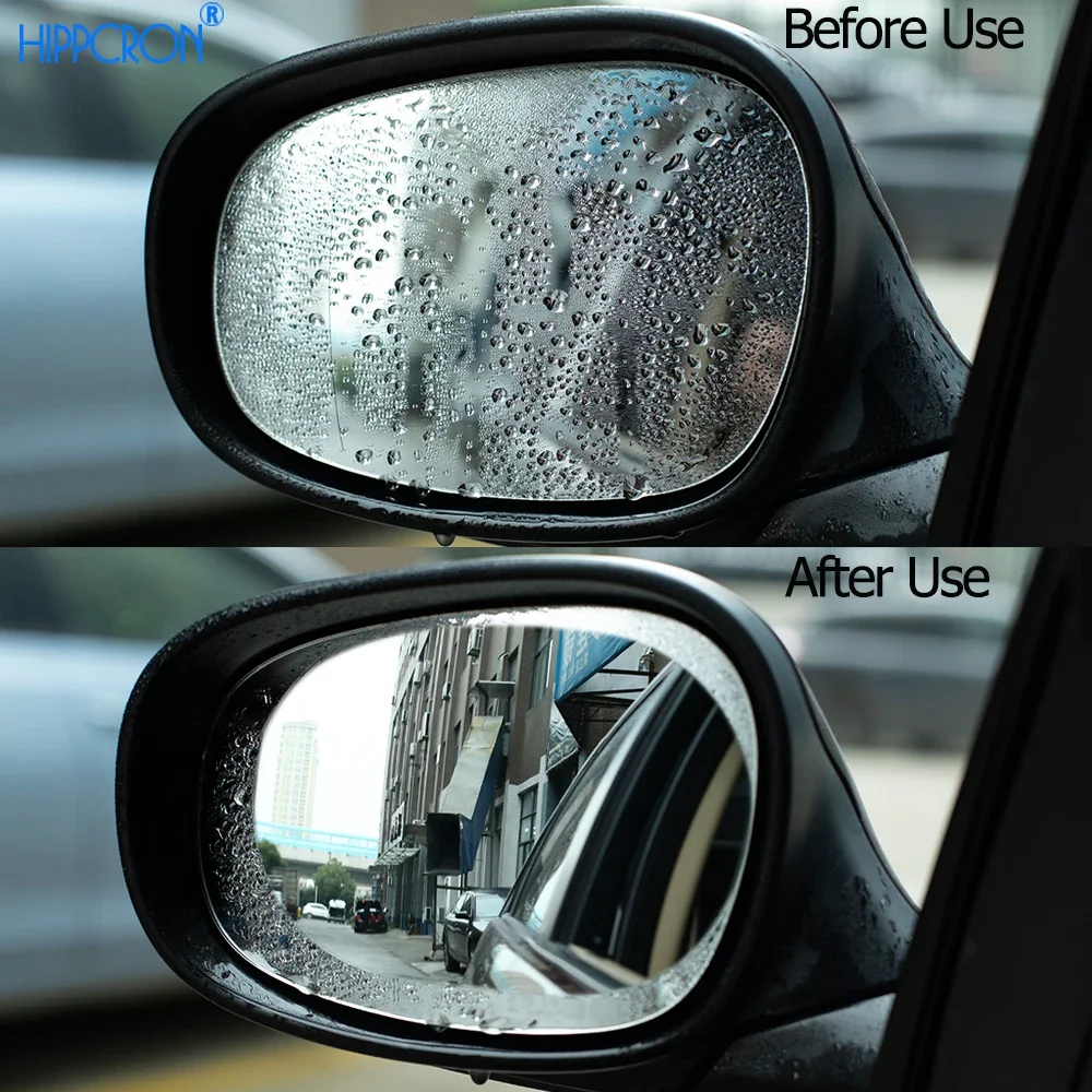 

Car Rearview Mirror Rainproof Film Mirror Sticker Glass Rainproof and Anti-fog Film Universal Safe Driving Travel Accessories