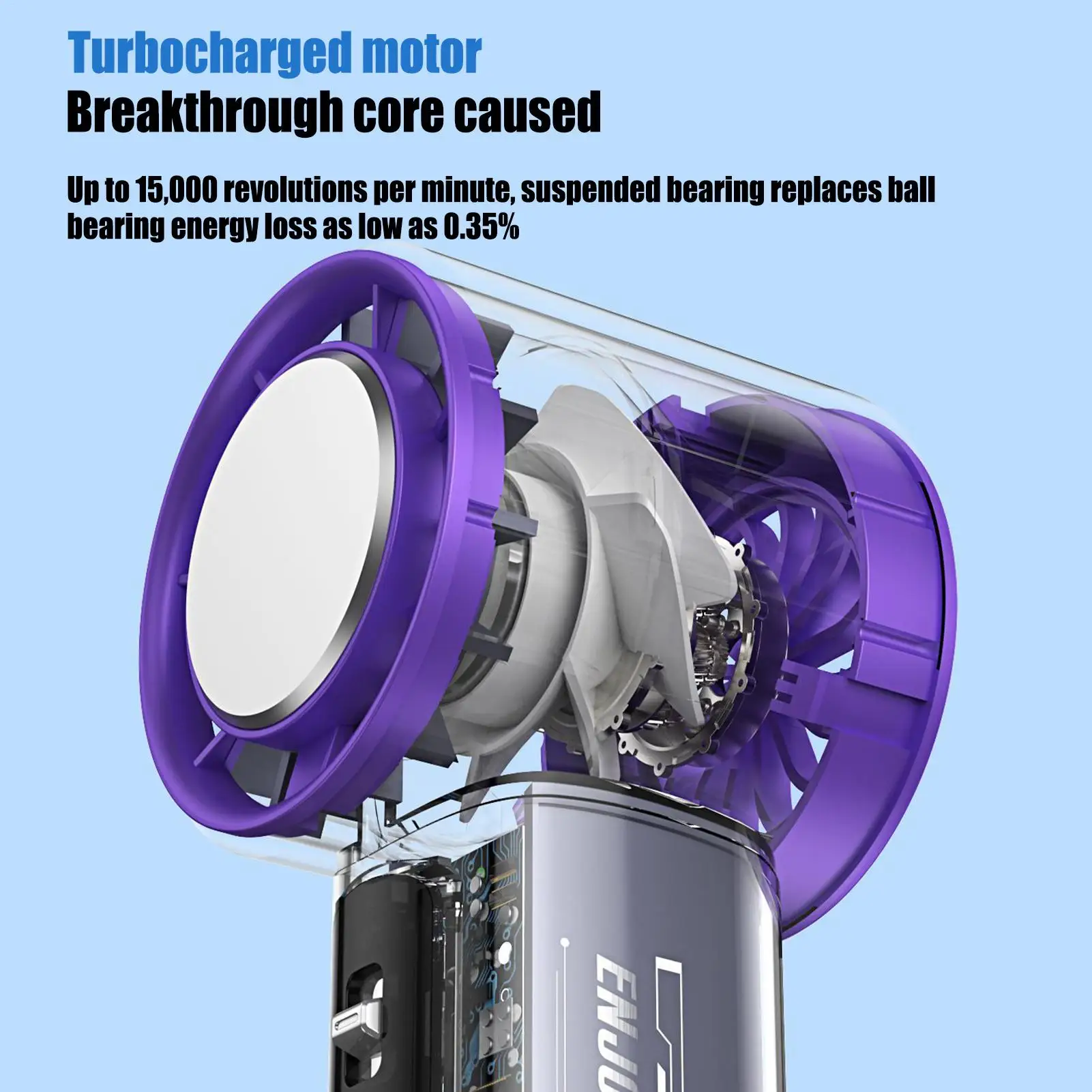 

Handheld Fan Portable Fan For Travel Cooling LED Display 100 Speeds Rechargeable Air Cooler For Women Kids Hiking Travel Beach