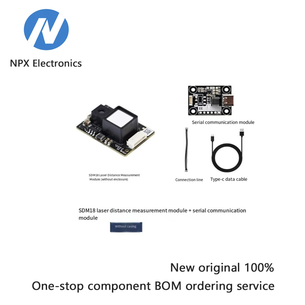 

SDM18 single-point laser ranging module sensor module serial port TOF obstacle avoidance radar ROS2