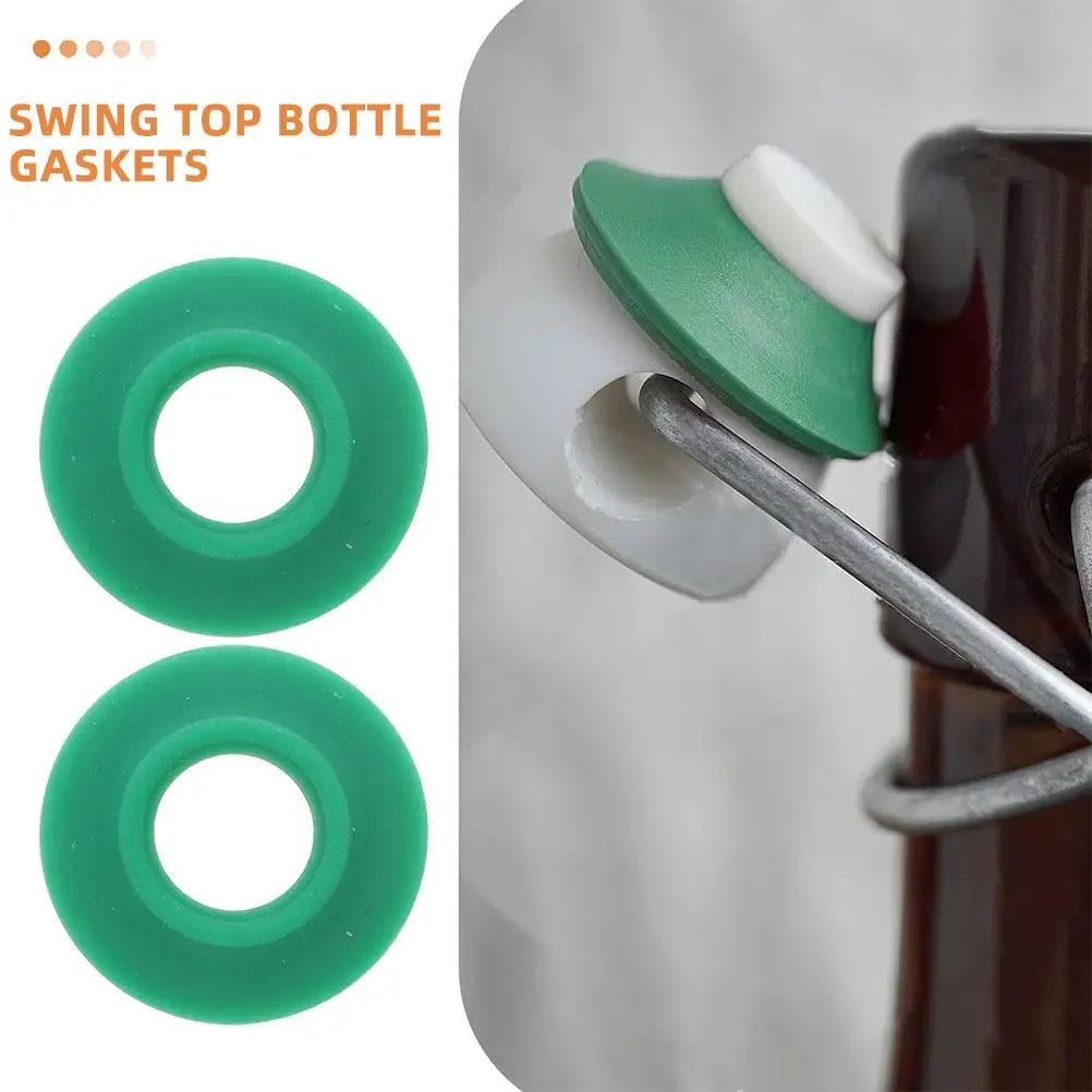 20 pezzi di accessori per bottiglie di birra, guarnizioni per anelli di tenuta dell'acqua, tappi di ricambio per beccuccio per guarnizione per bottiglie di vetro