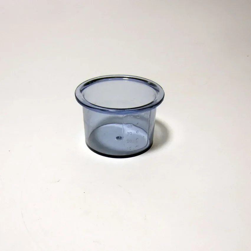 Copo de medição de plástico copo de medição liquidificador tampa pequena adequado para uso no misturador philips hr2094 hr2090 hr2084 ri2094
