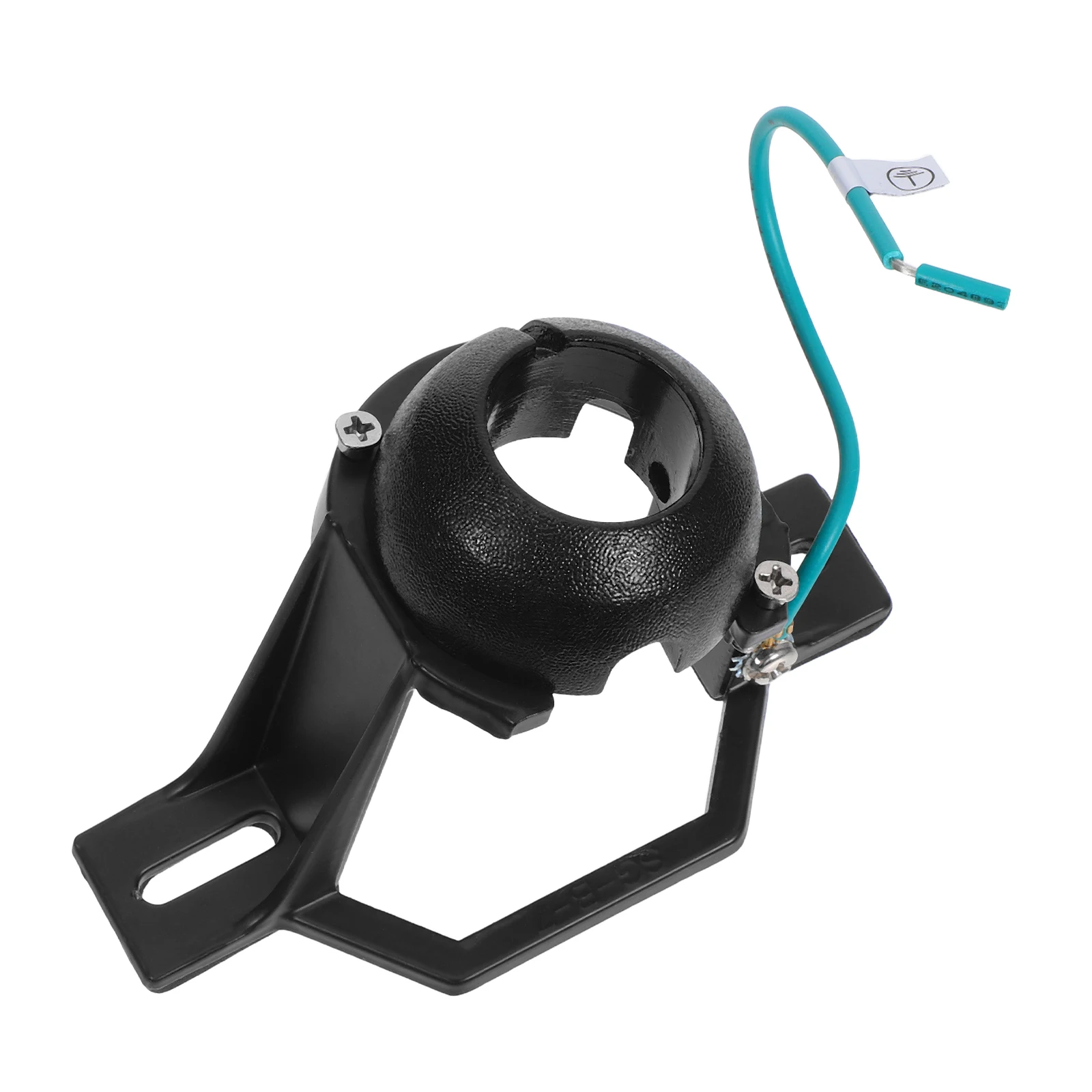 

1 Set Iron Ceiling Fan Mounting Bracket Sloped Cathedral Ceiling Canopy Adapter Ball Joint Easy Installation Garage